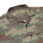 Multi-Terrain Turkish CAMO Unisex Short-Sleeve Button Shirt - Button-Up