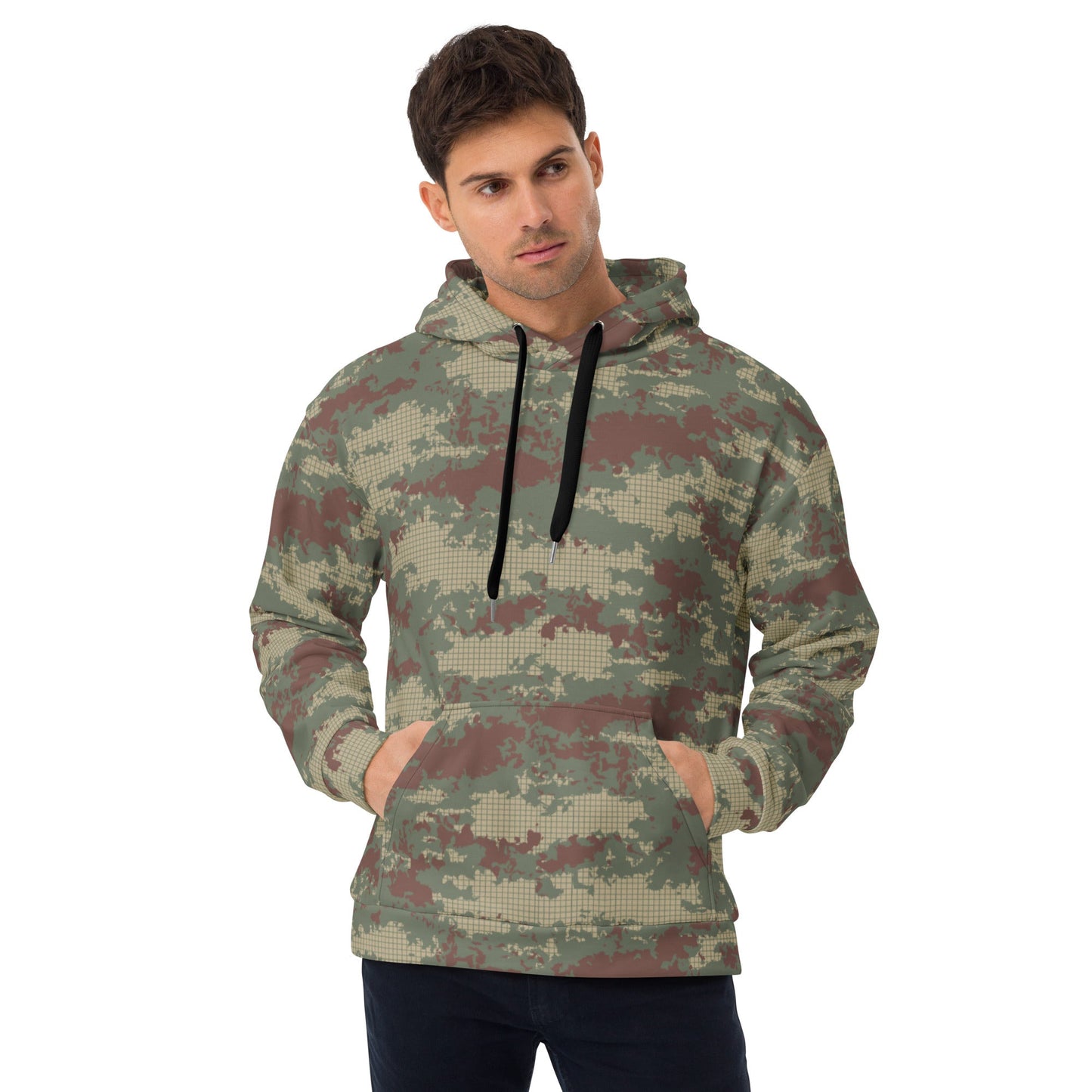 Turkish Multi-terrain CAMO Unisex Hoodie - 2XS - Hoodies
