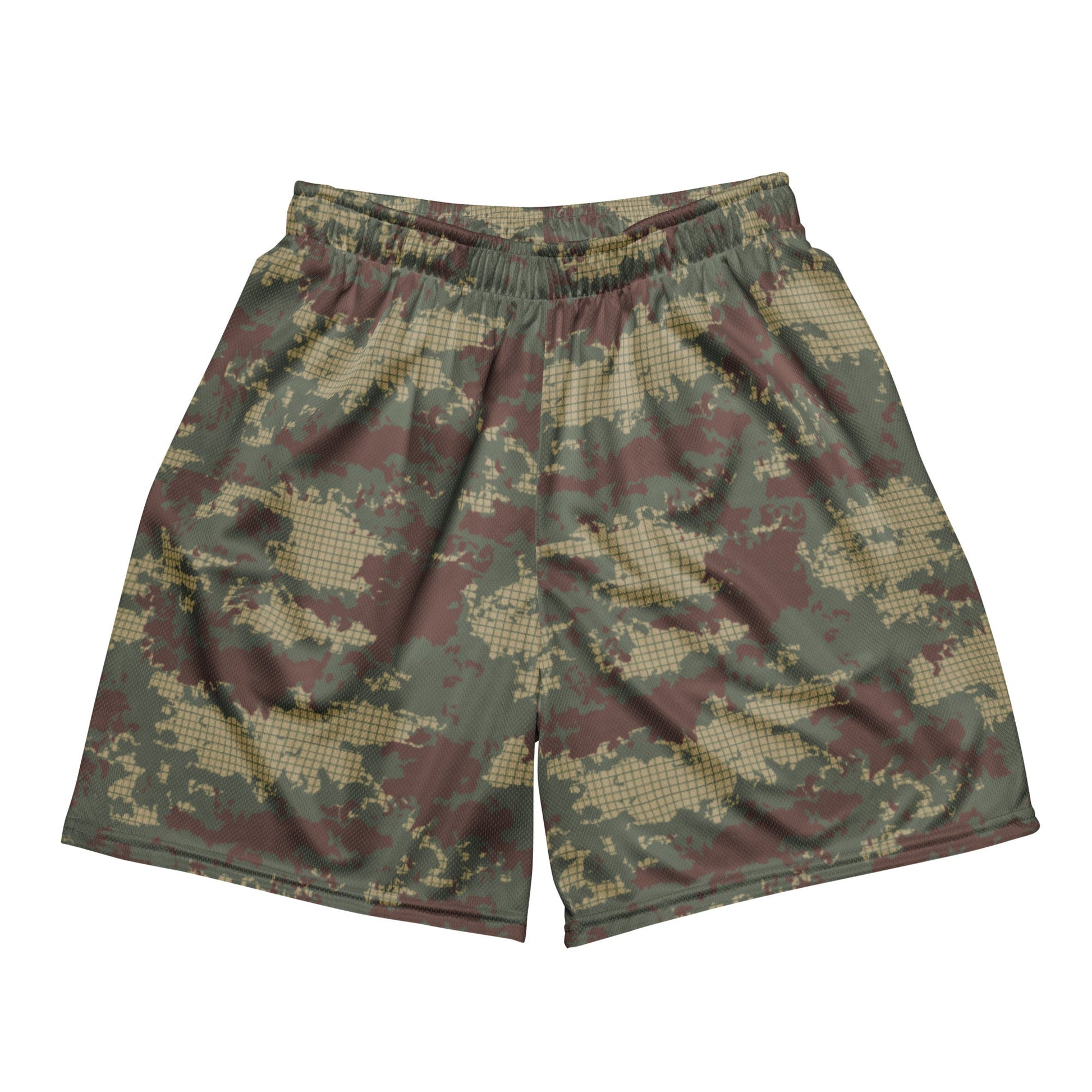 Turkish Multi-terrain CAMO Unisex mesh shorts - 2XS - Mesh Shorts