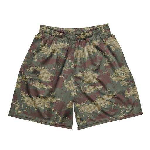 Multi-Terrain Turkish CAMO Unisex Mesh Shorts - 2XS