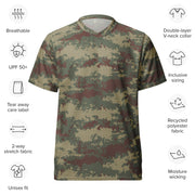 Multi-Terrain Turkish CAMO Unisex Sports Jersey