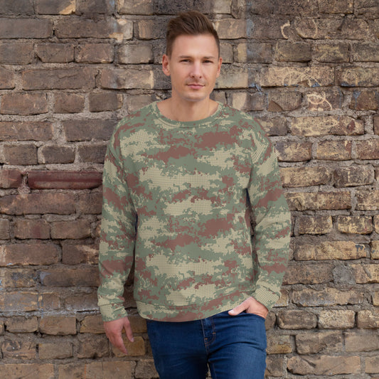 Turkish Multi-terrain CAMO Unisex Sweatshirt - XS - Sweatshirts
