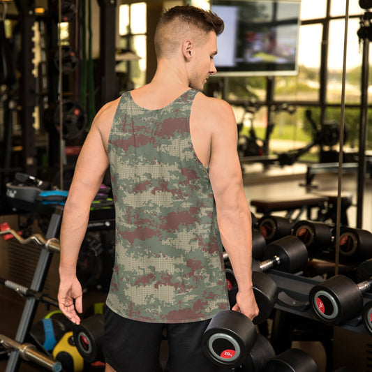 Turkish Multi-terrain CAMO Unisex Tank Top - Tops
