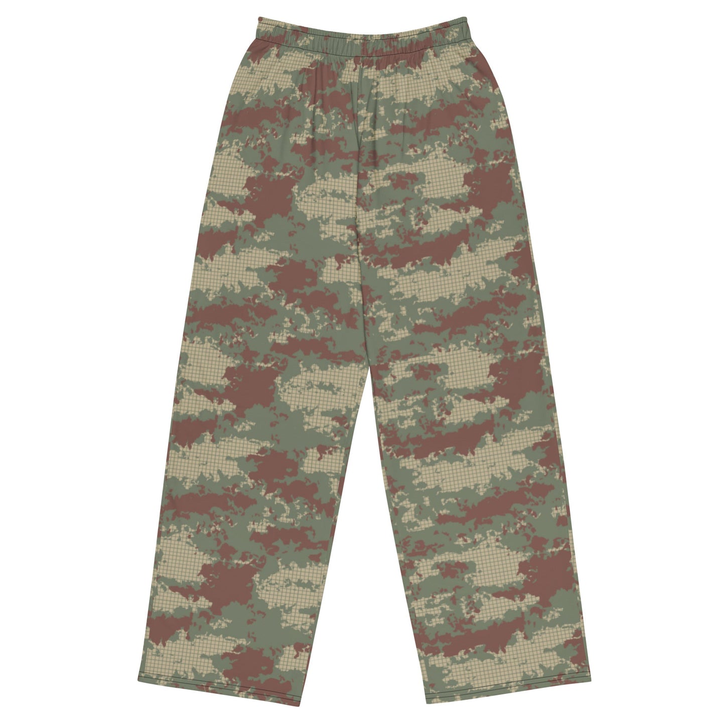 Turkish Multi-terrain CAMO unisex wide-leg pants - 2XS - Wide-leg Pants