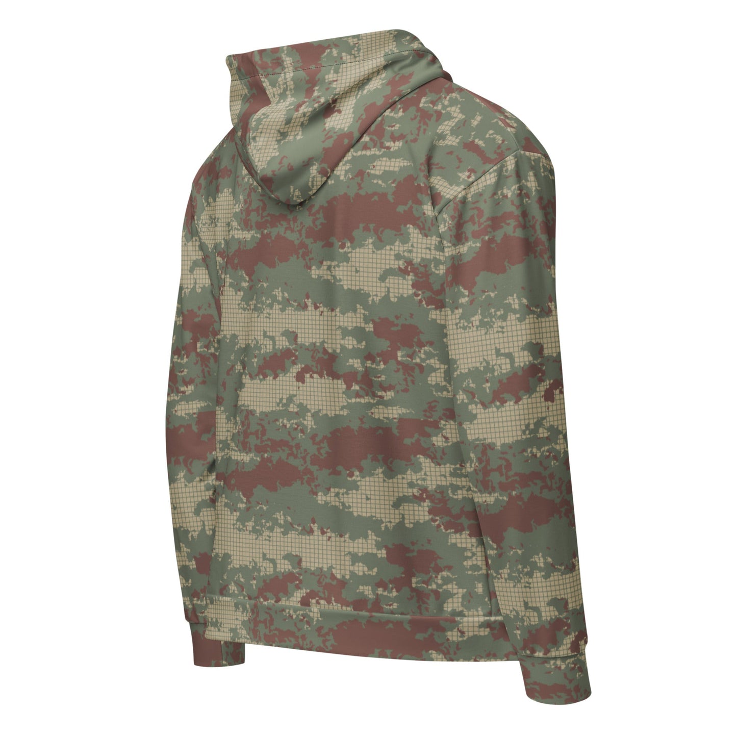 Turkish Multi-terrain CAMO Unisex zip hoodie - Zip Hoodies