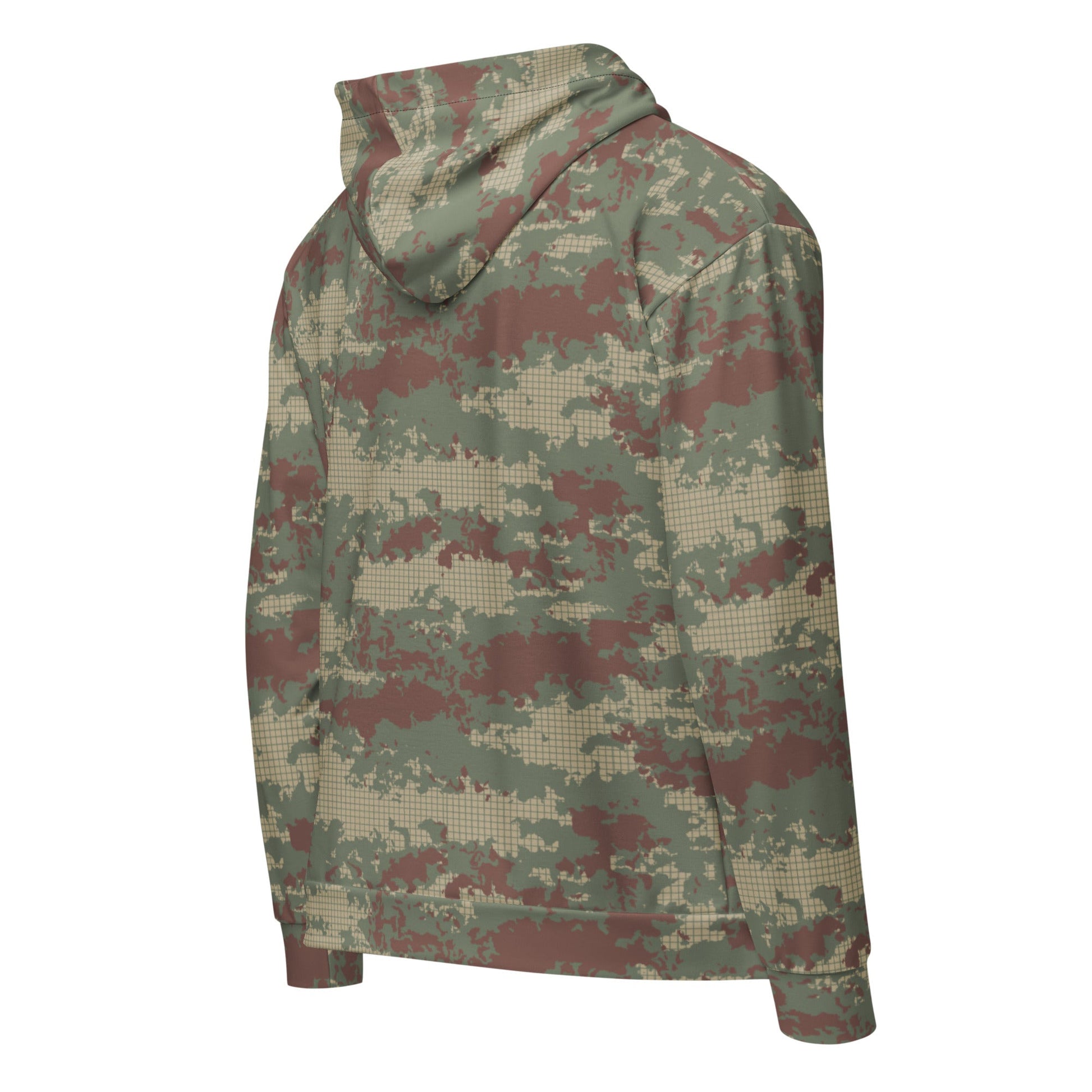 Turkish Multi-terrain CAMO Unisex zip hoodie - Zip Hoodies