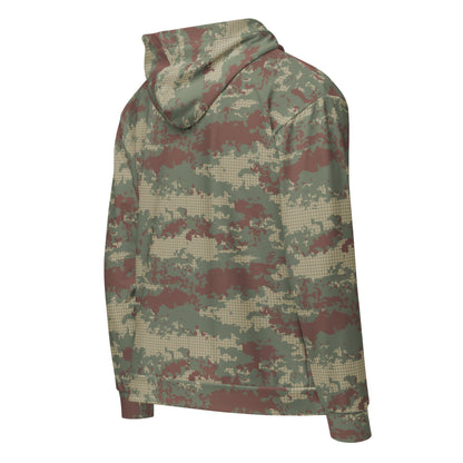 Turkish Multi-terrain CAMO Unisex zip hoodie - Zip Hoodies