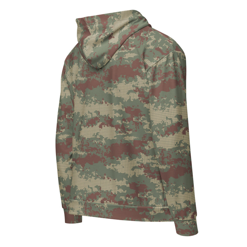 Multi-Terrain Turkish CAMO Unisex Zip Hoodie