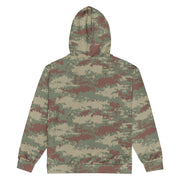 Multi-Terrain Turkish CAMO Unisex Zip Hoodie