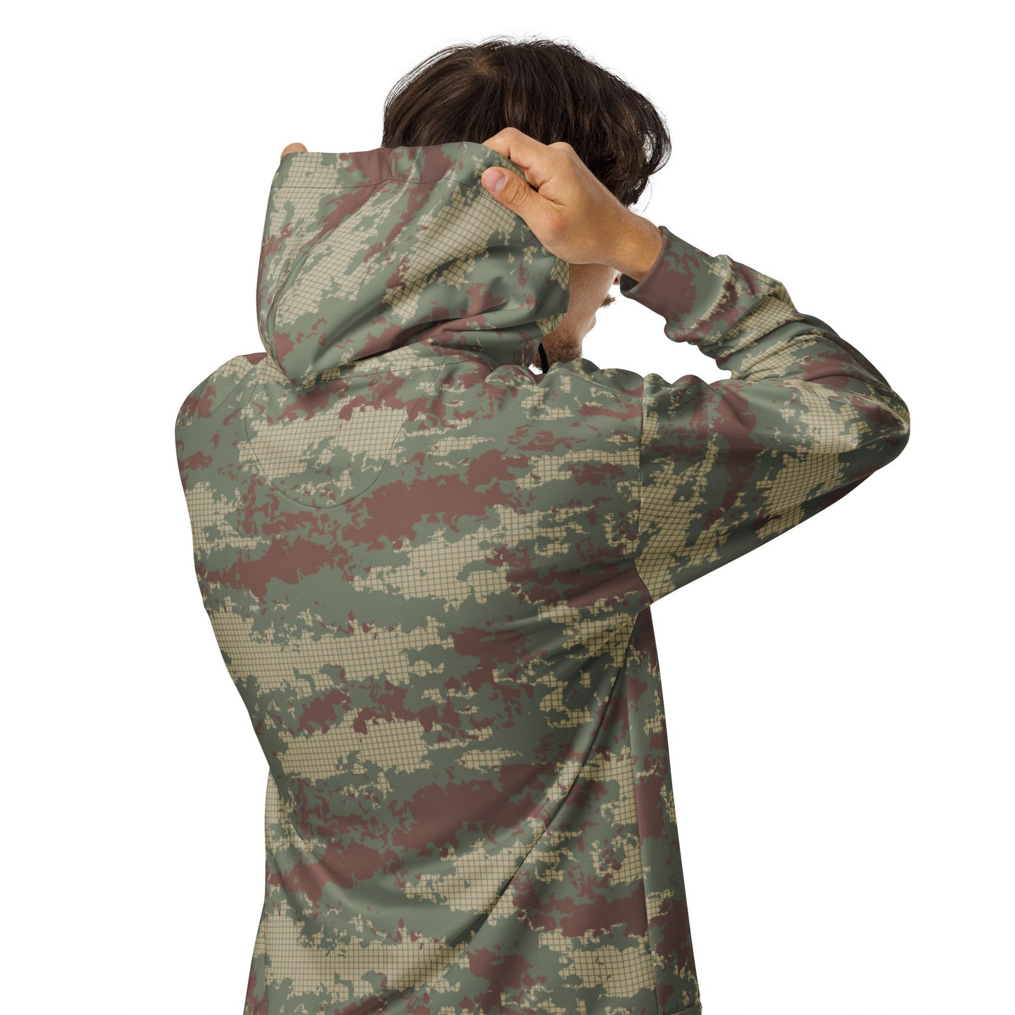 Turkish Multi-terrain CAMO Unisex zip hoodie - Zip Hoodies