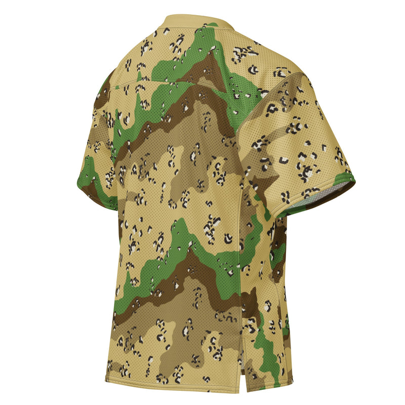 Chocolate Chip Turkmenistan Desert CAMO Unisex American Football Jersey
