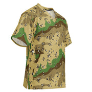 Chocolate Chip Turkmenistan Desert CAMO Unisex American Football Jersey