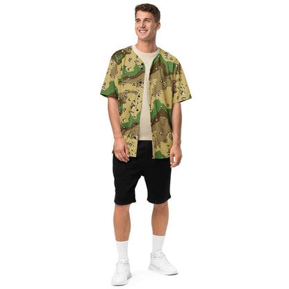 Turkmenistan Chocolate Chip CAMO baseball jersey - Baseball Jerseys