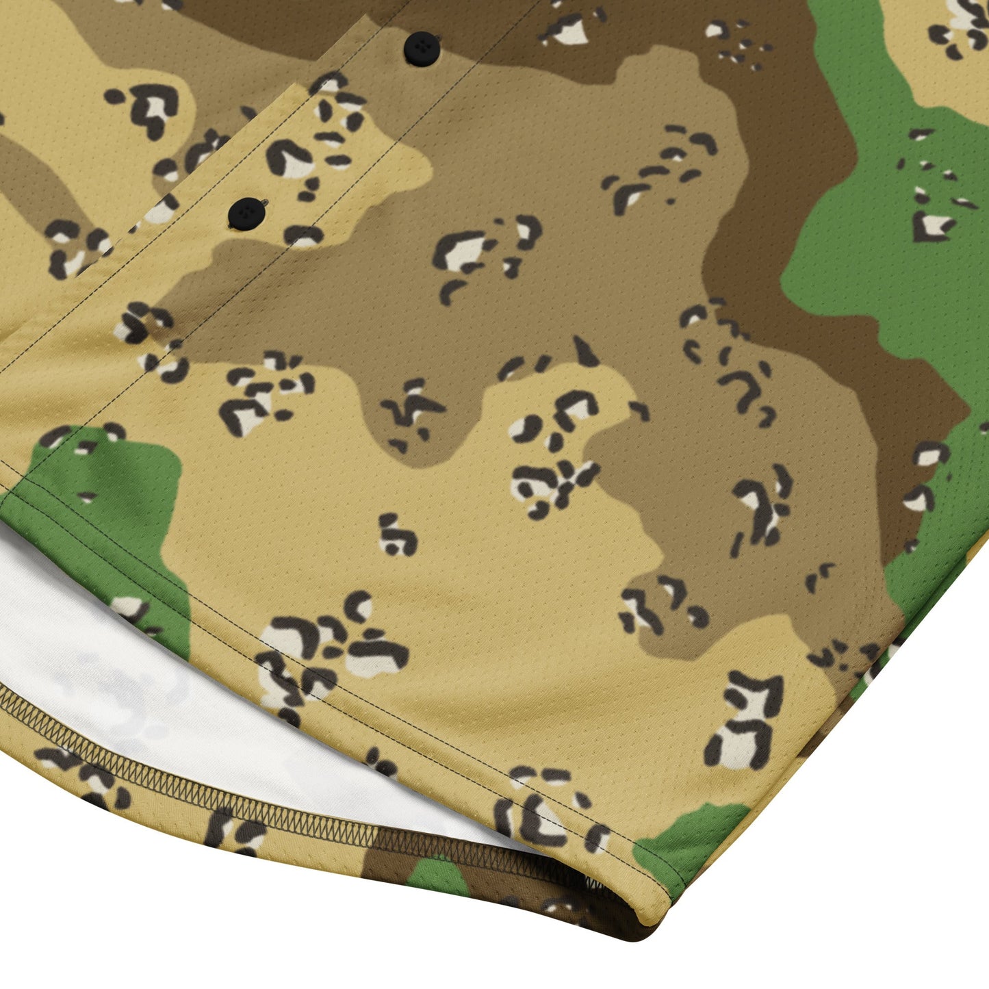 Turkmenistan Chocolate Chip CAMO baseball jersey - Baseball Jerseys