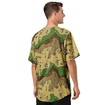 Turkmenistan Chocolate Chip CAMO baseball jersey - Baseball Jerseys