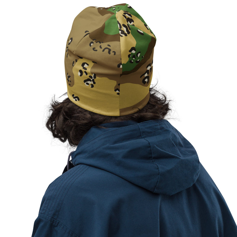 Chocolate Chip Turkmenistan Desert CAMO Beanie - Head