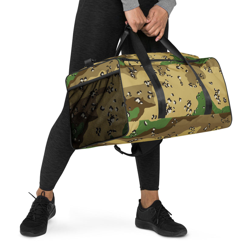 Chocolate Chip Turkmenistan Desert CAMO Duffle Bag