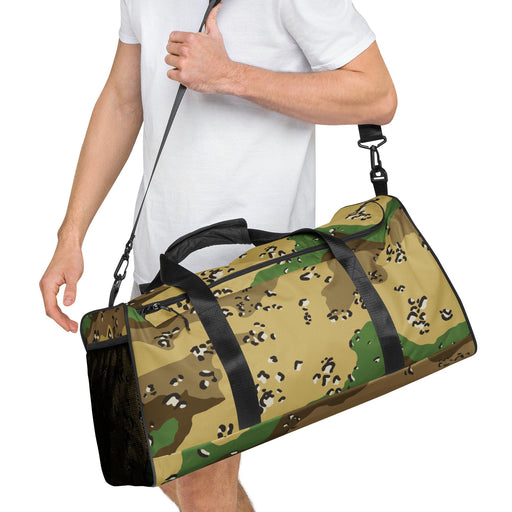 Chocolate Chip Turkmenistan Desert CAMO Duffle Bag