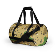 Chocolate Chip Turkmenistan Desert CAMO Gym Bag