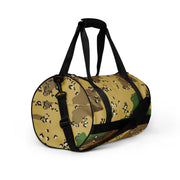Chocolate Chip Turkmenistan Desert CAMO Gym Bag