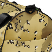 Chocolate Chip Turkmenistan Desert CAMO Gym Bag