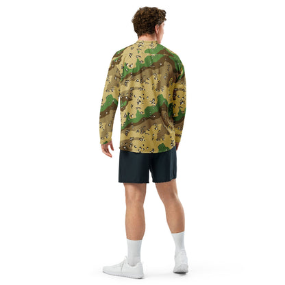 Turkmenistan Chocolate Chip CAMO hockey fan jersey - Hockey Jerseys