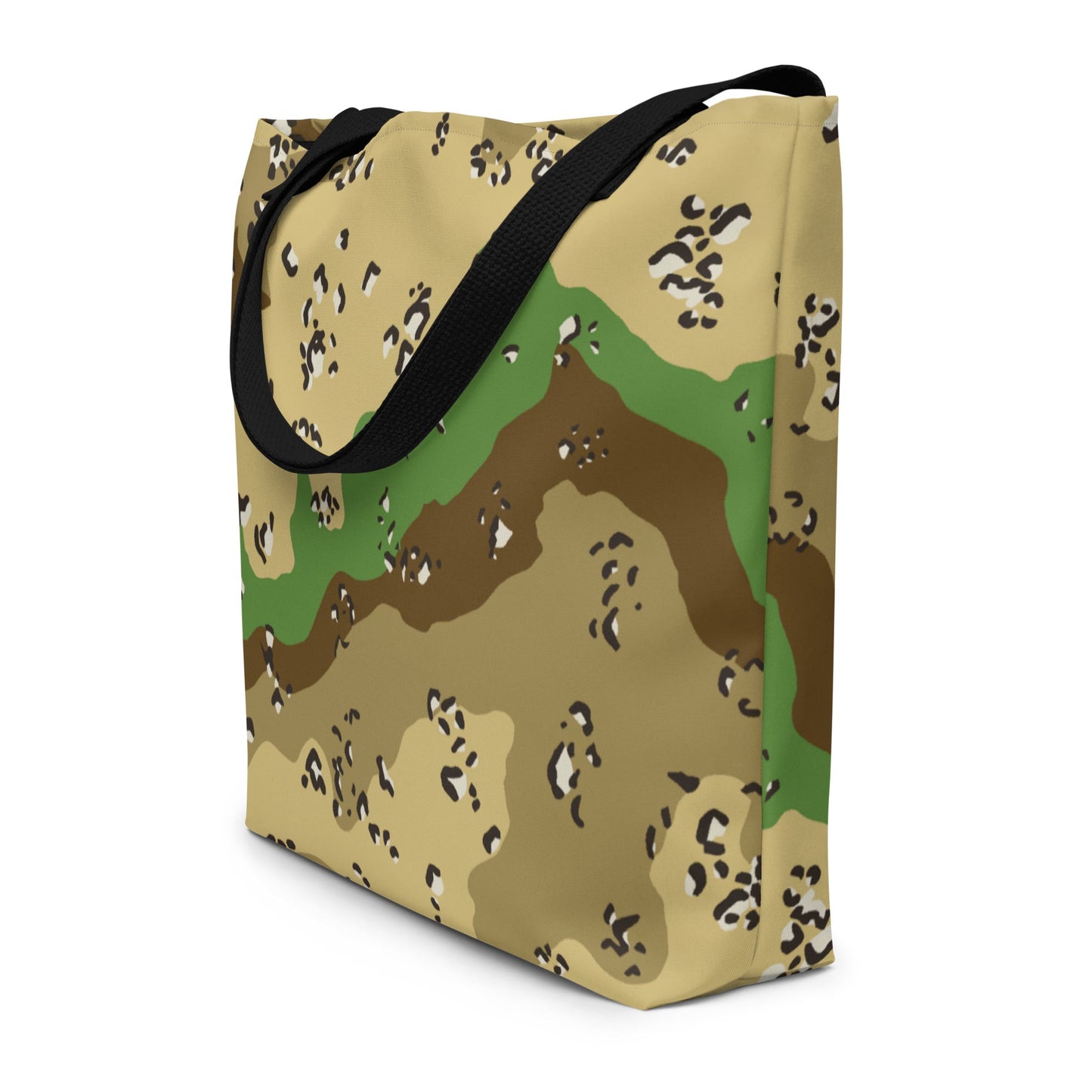 Turkmenistan Chocolate Chip CAMO Large Tote Bag - Bags