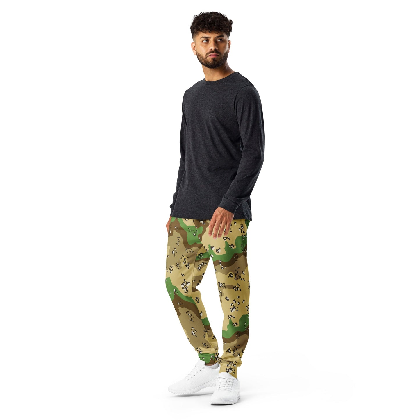 Turkmenistan Chocolate Chip CAMO Mens Joggers
