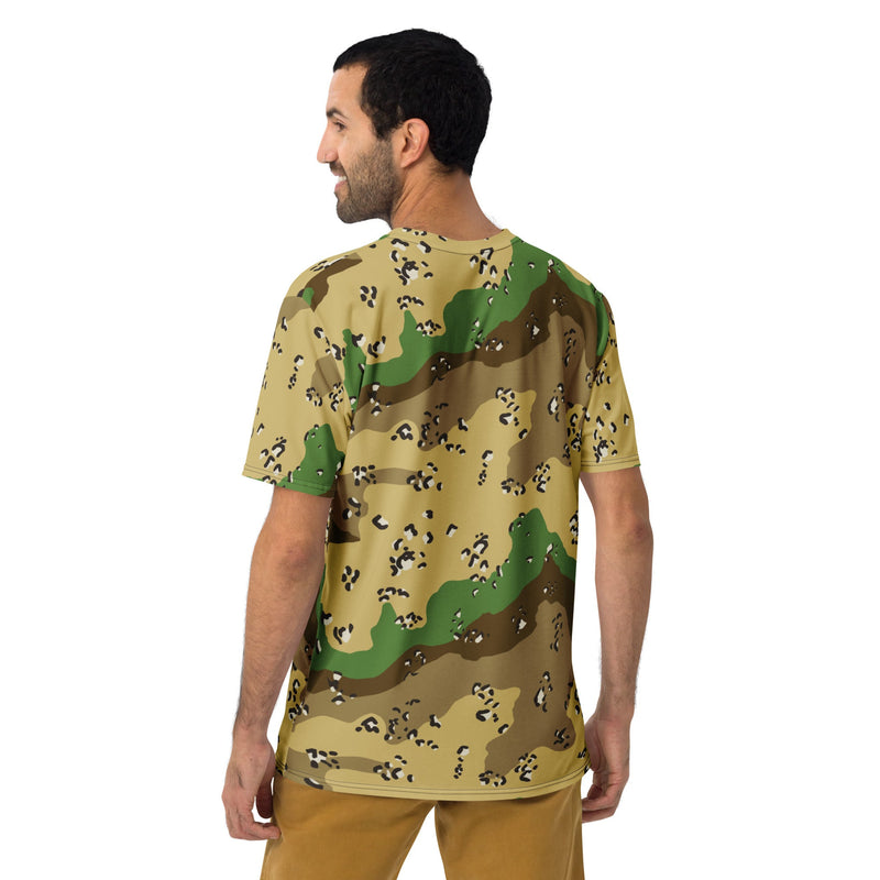 Chocolate Chip Turkmenistan Desert CAMO Mens T-Shirt
