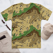 Chocolate Chip Turkmenistan Desert CAMO Mens T-Shirt