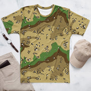 Chocolate Chip Turkmenistan Desert CAMO Mens T-Shirt - XS