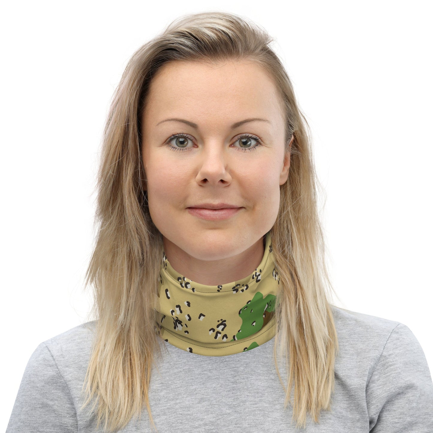 Turkmenistan Chocolate Chip CAMO Neck Gaiter - Gaiters