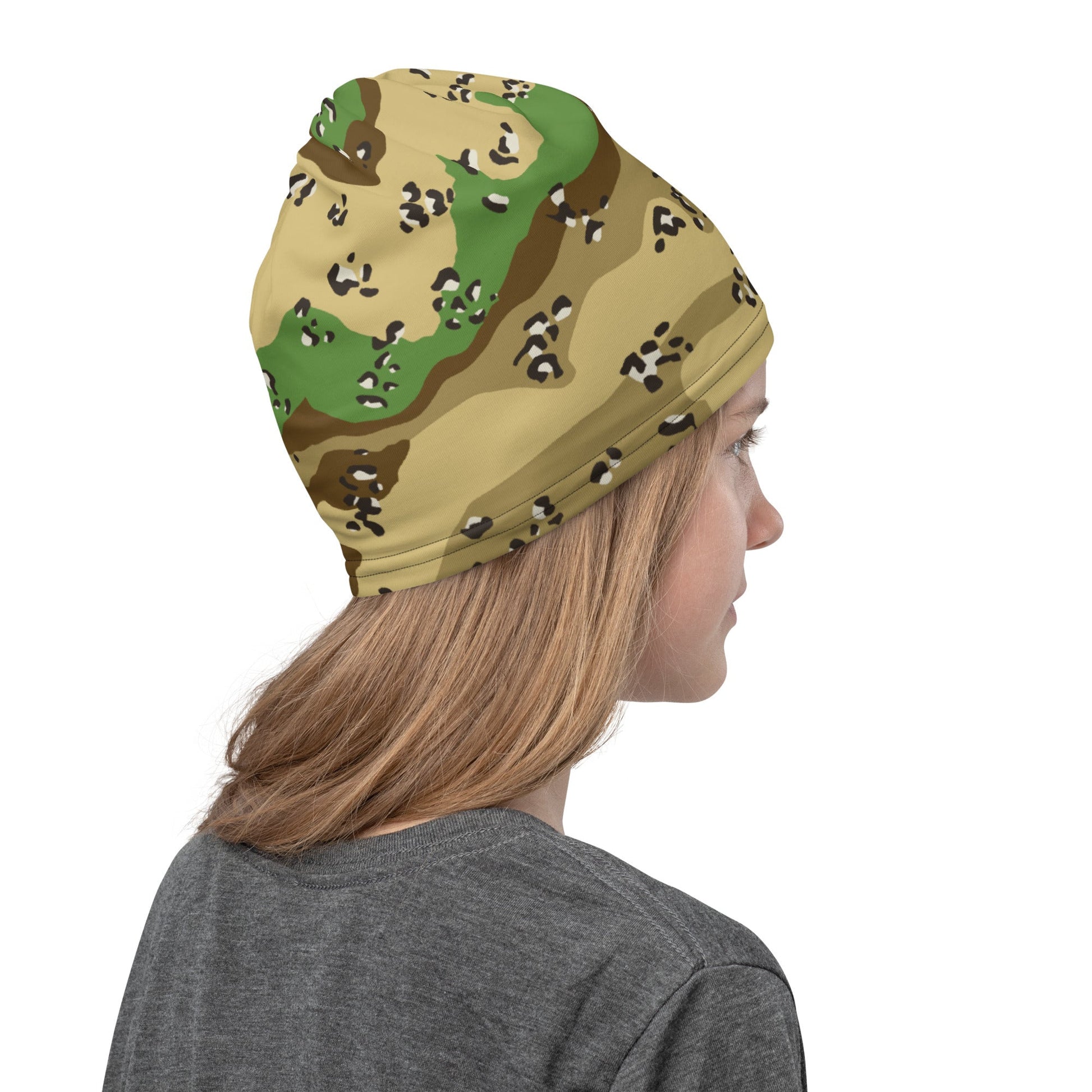 Turkmenistan Chocolate Chip CAMO Neck Gaiter - Gaiters