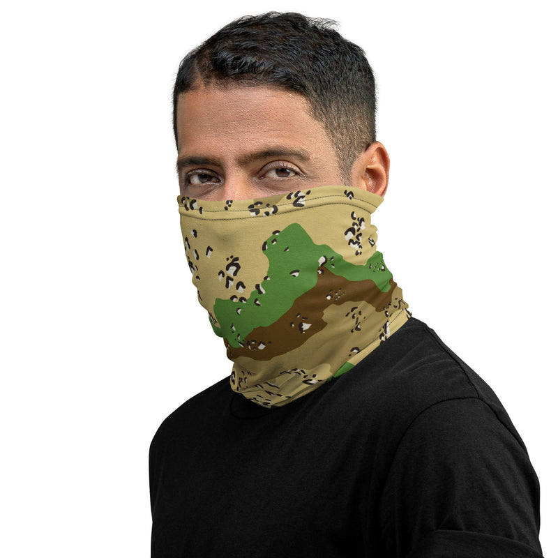 Chocolate Chip Turkmenistan Desert CAMO Neck Gaiter - Gaiters