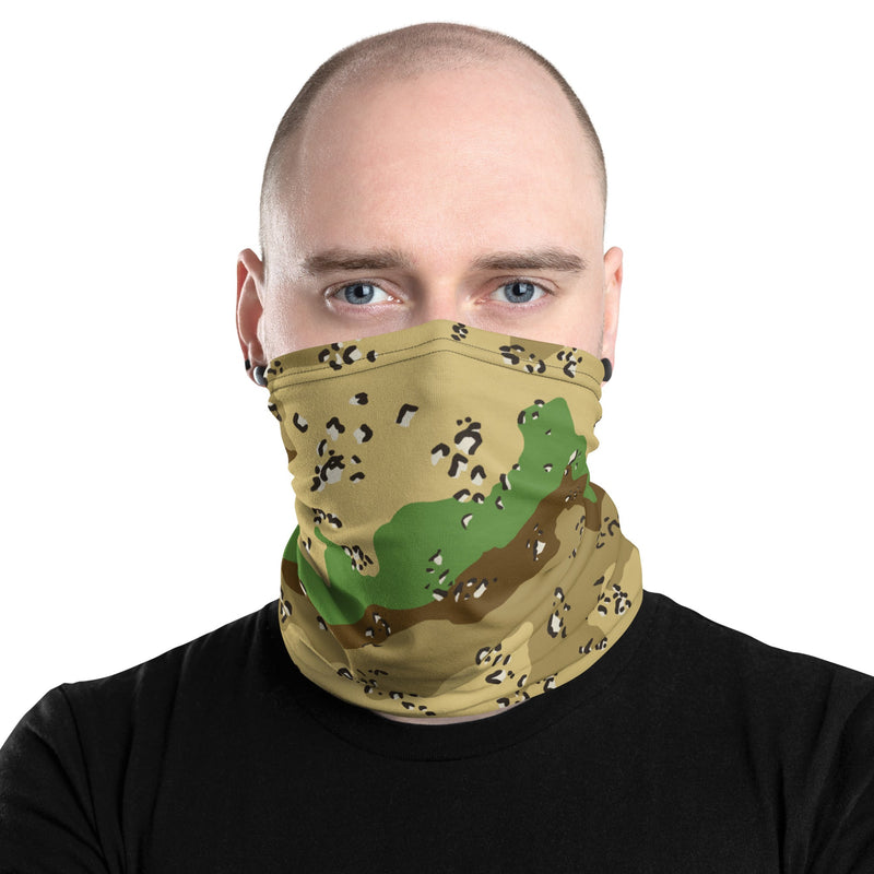 Chocolate Chip Turkmenistan Desert CAMO Neck Gaiter - Gaiters