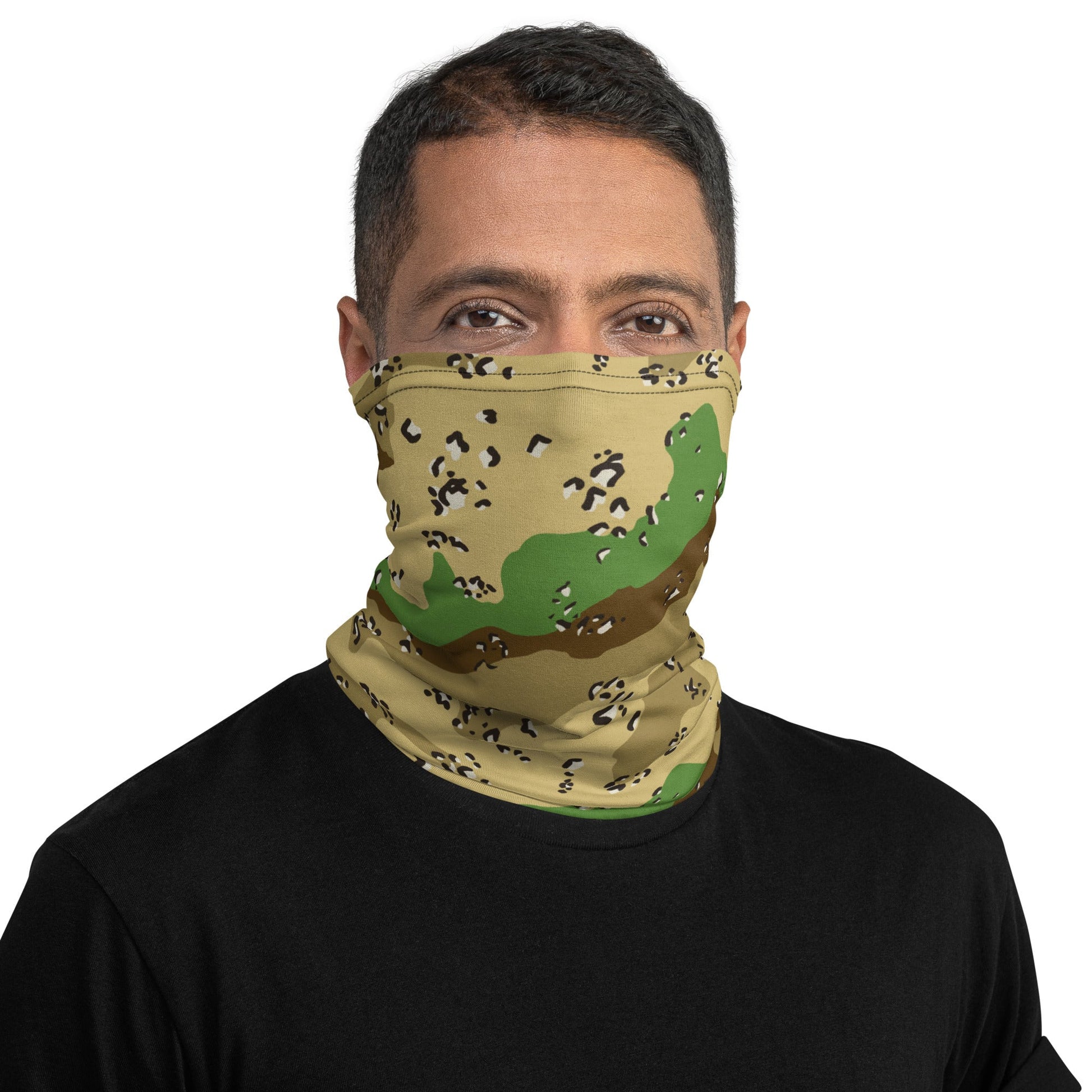 Turkmenistan Chocolate Chip CAMO Neck Gaiter - Gaiters