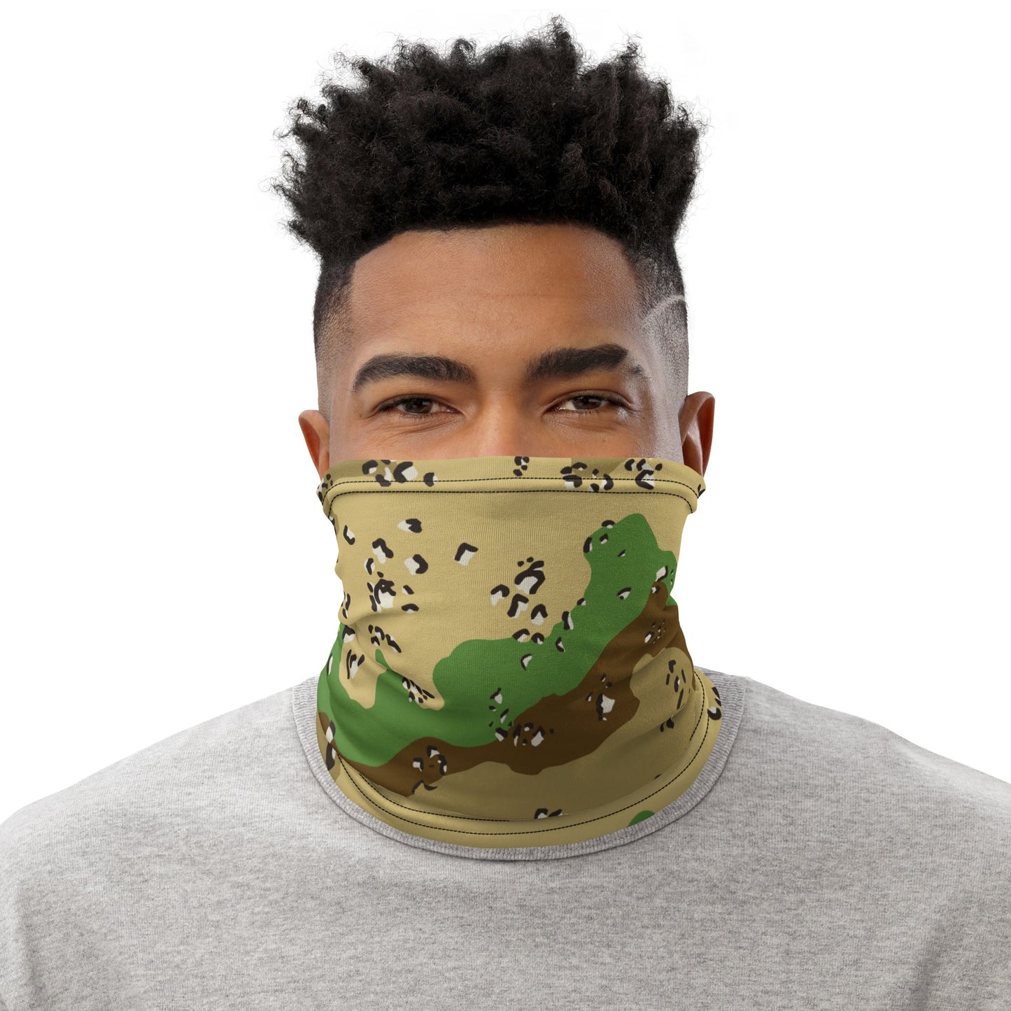 Turkmenistan Chocolate Chip CAMO Neck Gaiter - Gaiters