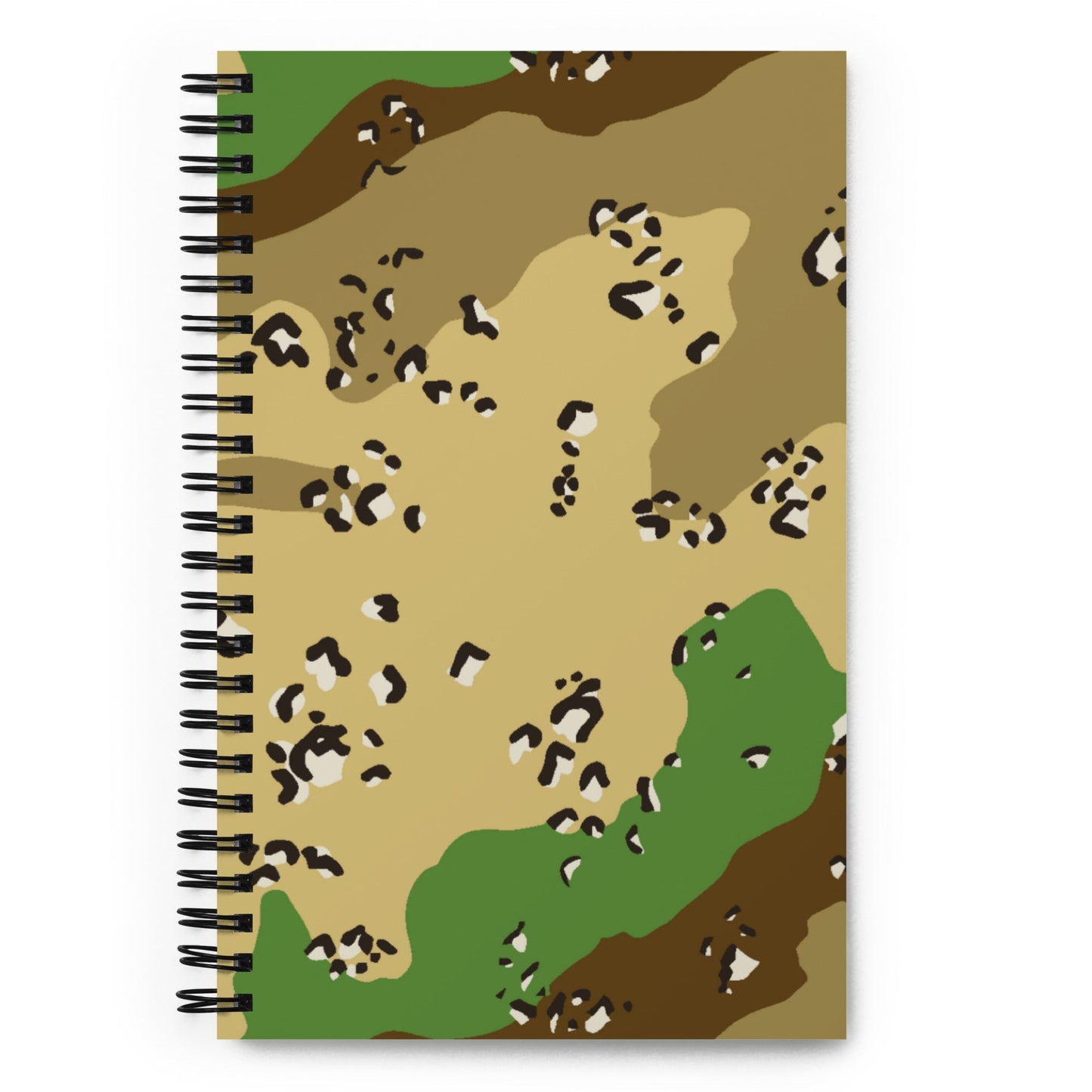 Turkmenistan Chocolate Chip CAMO Spiral notebook - Notebooks