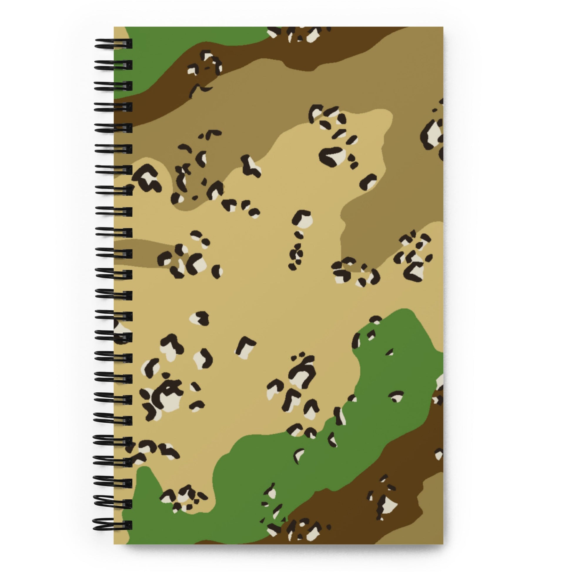 Turkmenistan Chocolate Chip CAMO Spiral notebook - Notebooks