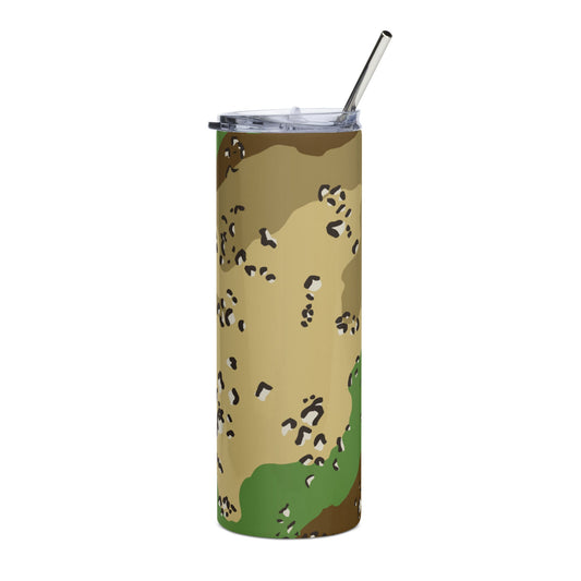 Turkmenistan Chocolate Chip CAMO Stainless steel tumbler - Steel Tumbler
