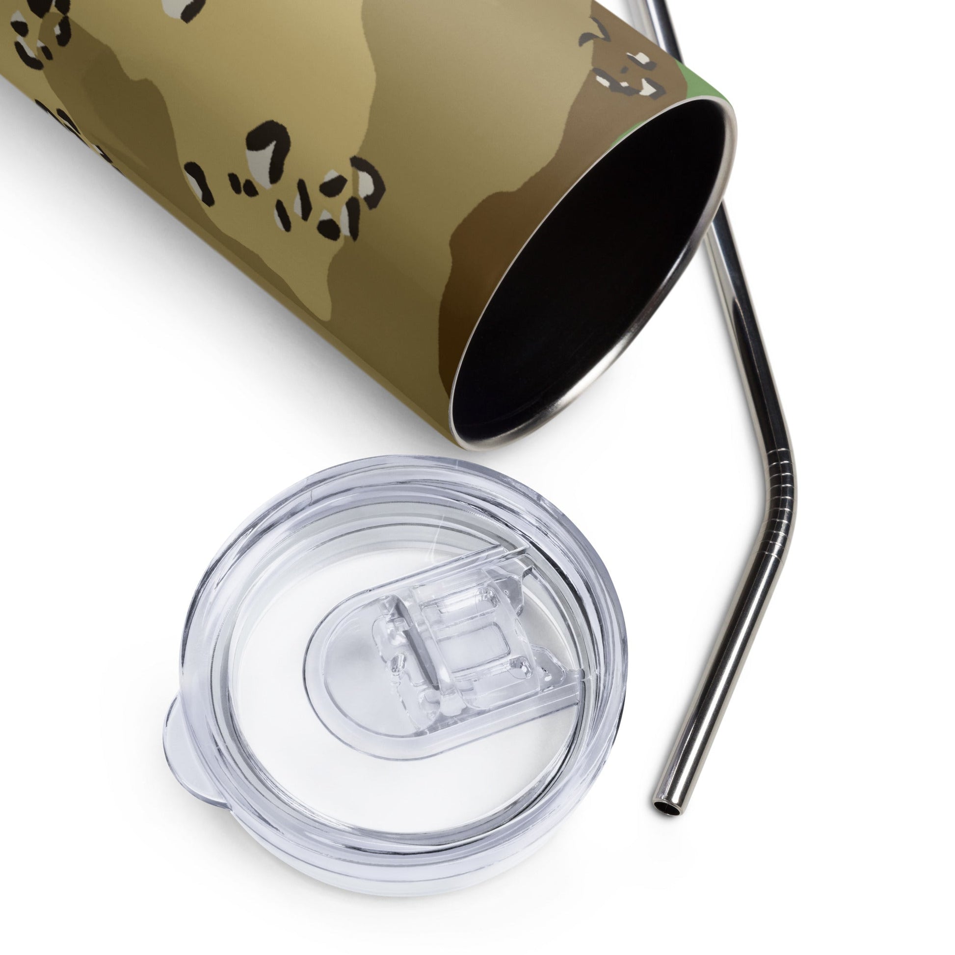 Turkmenistan Chocolate Chip CAMO Stainless steel tumbler - Steel Tumbler