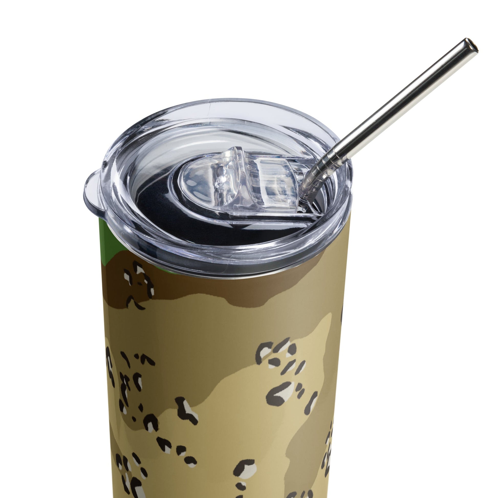 Turkmenistan Chocolate Chip CAMO Stainless steel tumbler - Steel Tumbler
