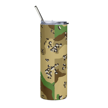 Turkmenistan Chocolate Chip CAMO Stainless steel tumbler - Steel Tumbler