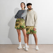 Chocolate Chip Turkmenistan Desert CAMO Unisex Athletic Long Shorts