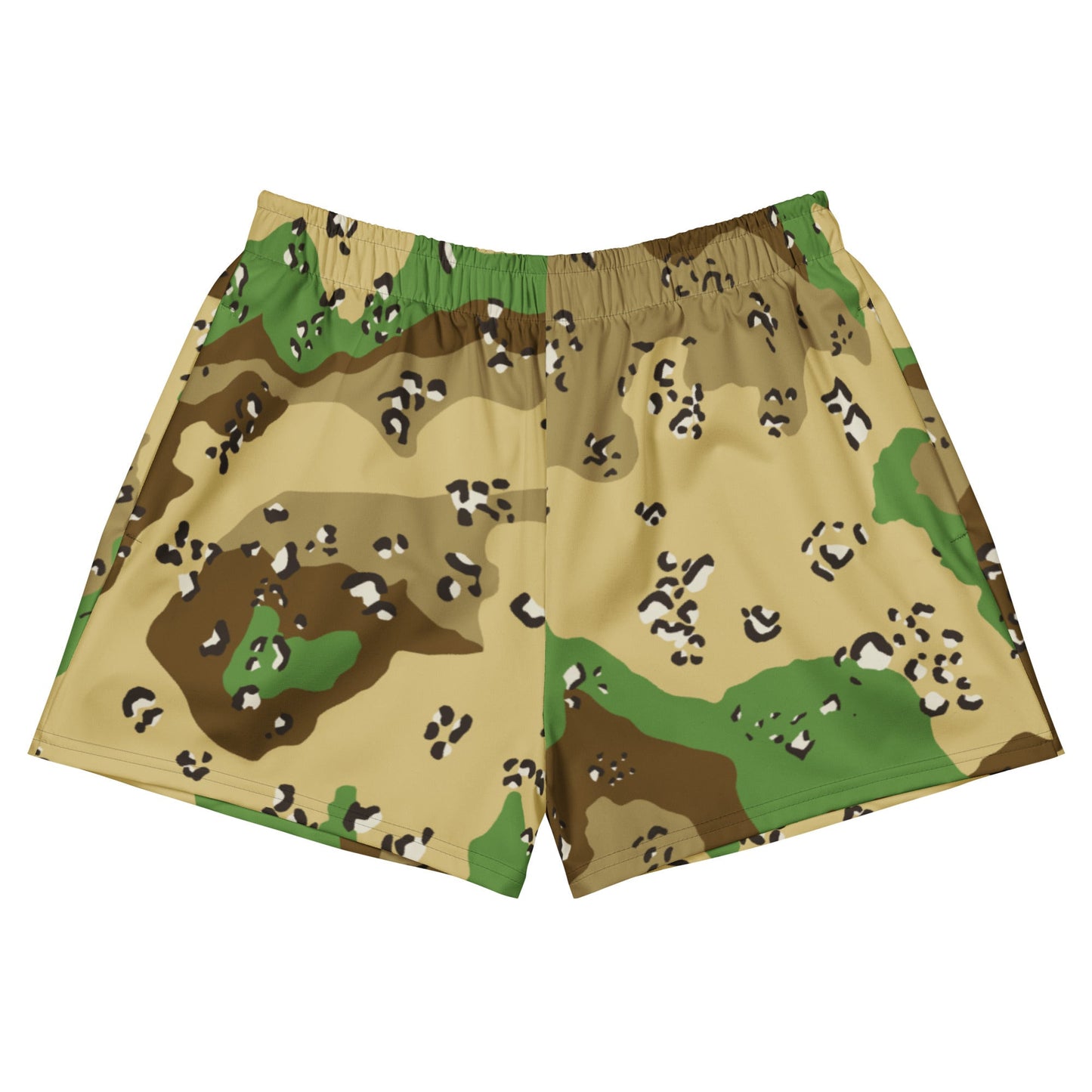 Turkmenistan Chocolate Chip CAMO Unisex Athletic Shorts