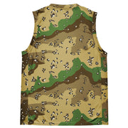 Chocolate Chip Turkmenistan Desert CAMO Unisex Basketball Jersey