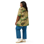 Chocolate Chip Turkmenistan Desert CAMO Unisex Short-Sleeve Button Shirt - Button-Up