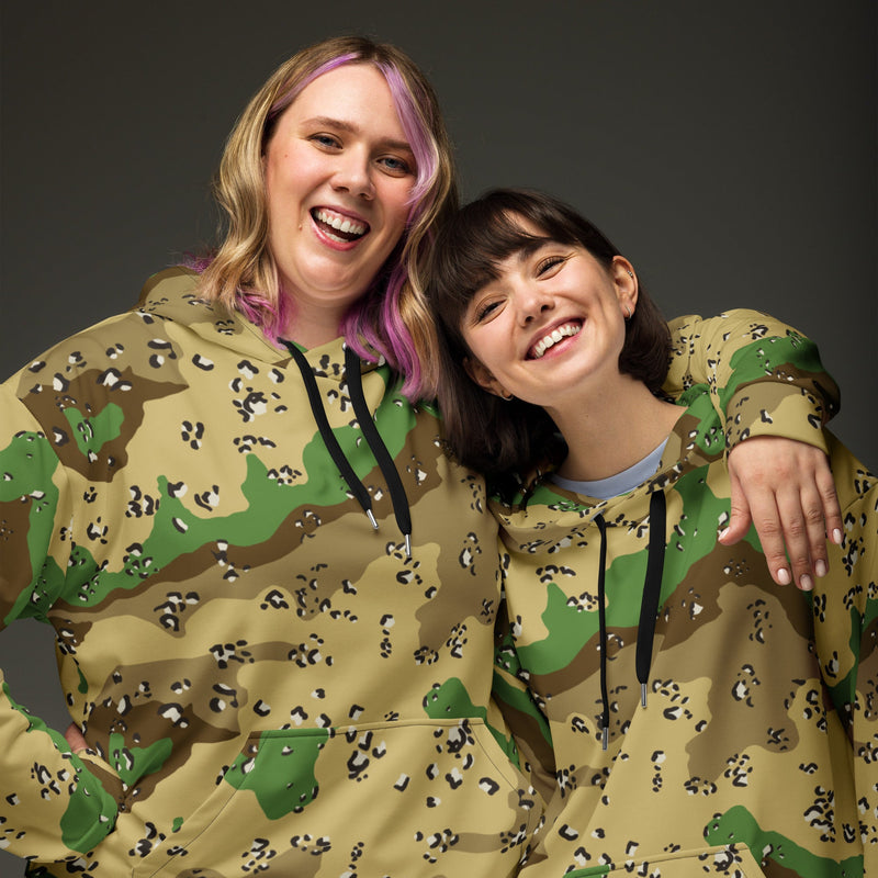 Chocolate Chip Turkmenistan Desert CAMO Unisex Hoodie