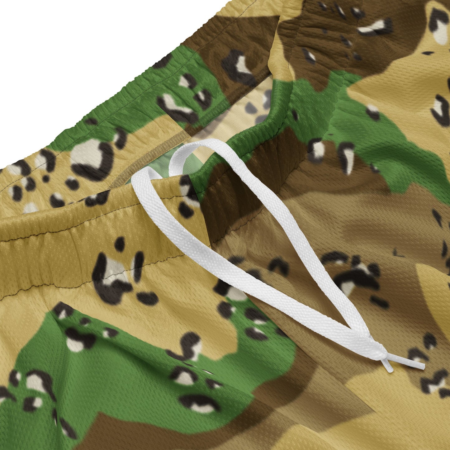 Turkmenistan Chocolate Chip CAMO Unisex mesh shorts - Mesh Shorts