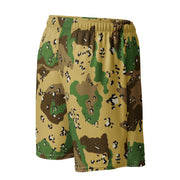Chocolate Chip Turkmenistan Desert CAMO Unisex Mesh Shorts